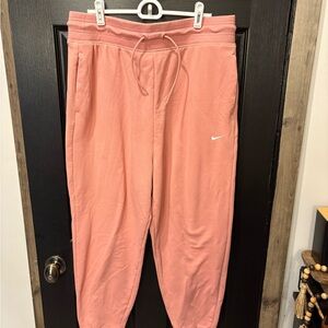 Nike Coral/peach Joggers